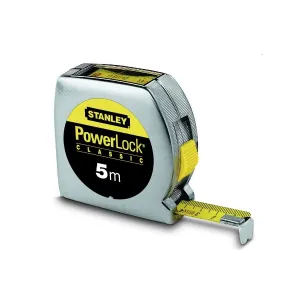 FLESSOMETRO STANLEY POWERLOCK LETTURA DIRETTA 0-33-932 NASTRO MT. 5 X 19 MM -OFFERTA-