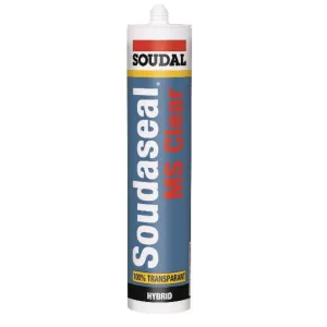 SILICONE SOUDAL CRISTALLINO MS CLEAR  290 ml