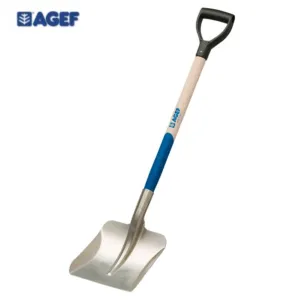 PALA AGEF PER AUTO IN ALLUMINIO CON MANICO IN FAGGIO -OFFERTA-