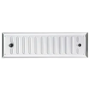 GRIGLIA CON DOSATORE MM 240X70 ALLUMINIO ANODIZZATO