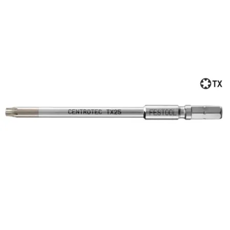 INSERTI TX25x100 FESTOOL per CENTROTEC -CONFEZIONE PZ 2-