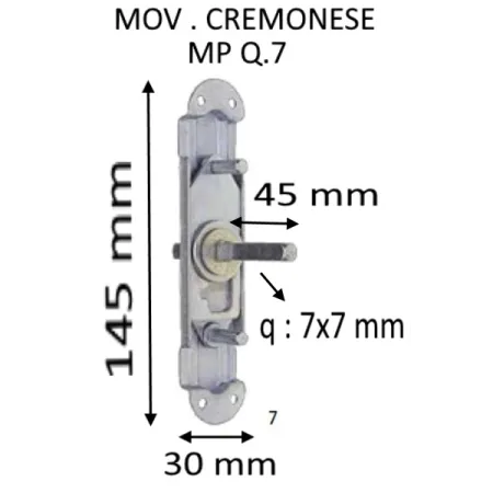 MOVIMENTO GPB PER CREMONESE MP Q.7 (E)