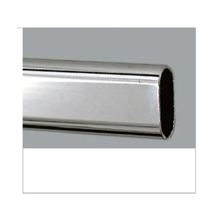 TUBO IN FERRO CROMATO 30X15 mm