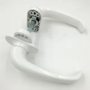 MANIGLIA MEDAL MOD.GIOIA 898 CON MOLLA BIANCO R8