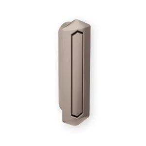 MANIGLIA MA10 INCASSO CROMO OPACO  MM.55X15