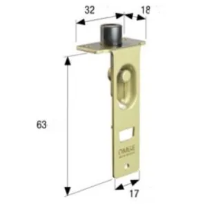 CATENACCIOLO RULLO MM 10