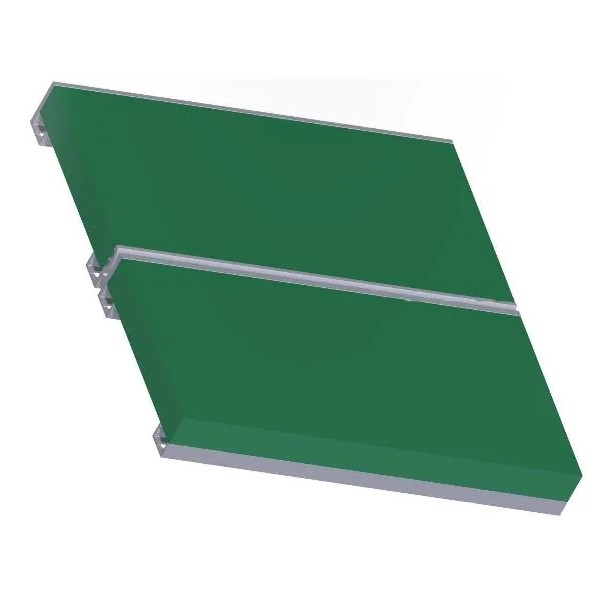 PROFILO PROAL LATERALE/TERMINALE mod.B 0001A /3012 mm ARGENTO