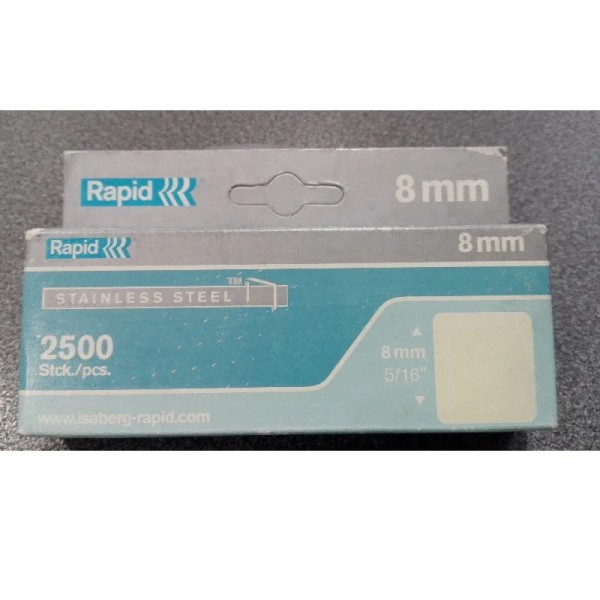 PUNTI RAPID 13-08 INOX PZ.2500