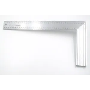 SQUADRA PER FALEGNAME IN INOX STANLEY 1-45-687 MM. 400 -OFFERTA-