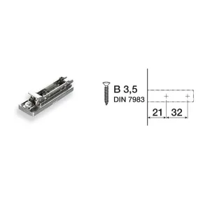 BASE SALICE REGOLABILE H.3 BAP3R39 DIRITTA
