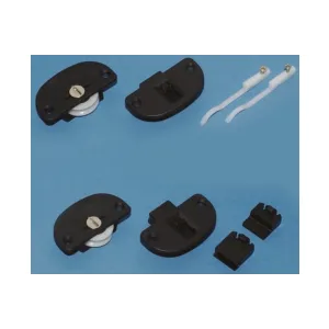 KIT SCORREVOLE SLIDING MOD.VOLPE portata Kg 45