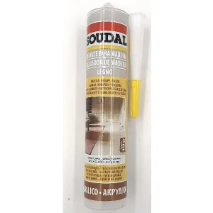 SILICONE SOUDAL ACRILICO / VERNICIABILE GRIGIO CHIARO 300 ml