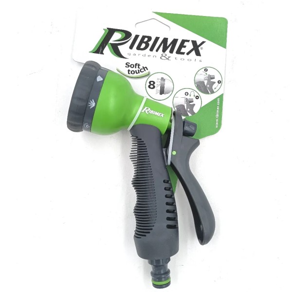 IDROPISTOLA X GIARDINO CON MULTIGETTO DA 8 FUNZIONI