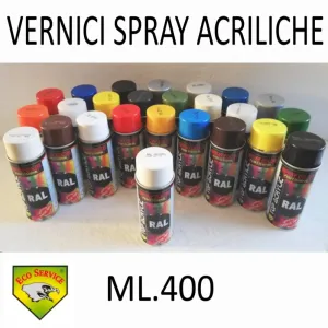VERNICI SPRAY ACRILICHE DA 400.ML
