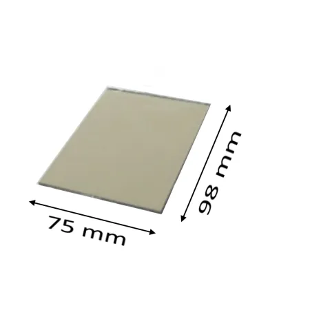 VETRO A SPECCHIO 75 X 98 MM PER MASCHERA SALDATORE