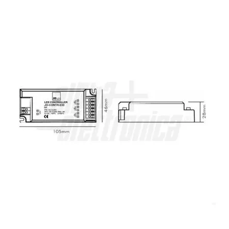AMPLIFICATORE PER LED DIMMER MONOCOLORE