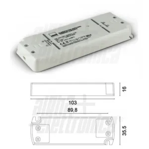ALIMENTATORE TERMOPLASTICO SLIM 20 WATT 24 V