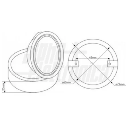 FARETTO APPLICATO CROMO PER INTERNO SENZA LAMPADINA FARETTO APPLICATO CROMO PER INTERNO SENZA LAMPADINA