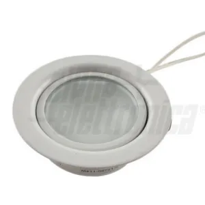 FARETTO DA INCASSO BIANCO PER INTERNO FORO 58 mm SENZA LAMPADINA