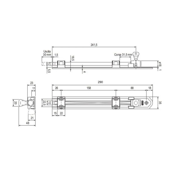 CATENACCIO AGB ABACO MM.290