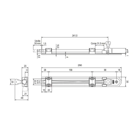 CATENACCIO AGB ABACO MM.290