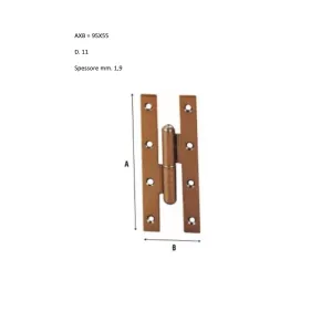 CERNIERA 105 AL 095X55 DX