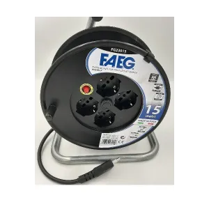 AVVOLGICAVO FAEG  MT.15 CAVO 3×1,5 mm cod.23015 - PROMO -