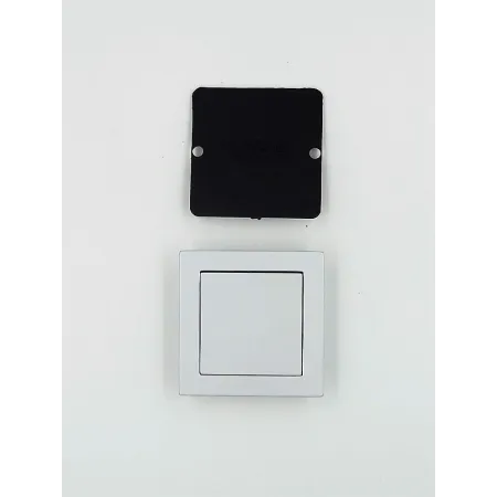 MANIGLIA 9107 B INCASSO MM.56X56 ARGENTO 7