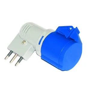 ADATTATORE SPINA 16A/PRESA INDUSTR.CEE