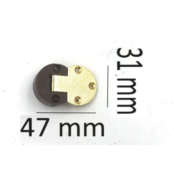 CERNIERA CASATI MARRONE - ORO LUCIDO   CS365OL
