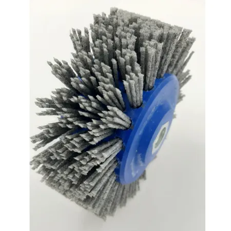 SPAZZOLA CIRCOLARE IN NYLON D.140x50 mm M14 Gr.46