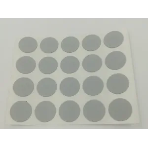 Copriforo Adesivo Emuca D.13mm Grigio Blister 20 Pezzi