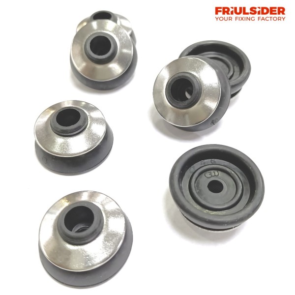 RONDELLA INOX BAZ CON GUARNIZIONE DIAM. 25 MM - FORO 6.5 MM