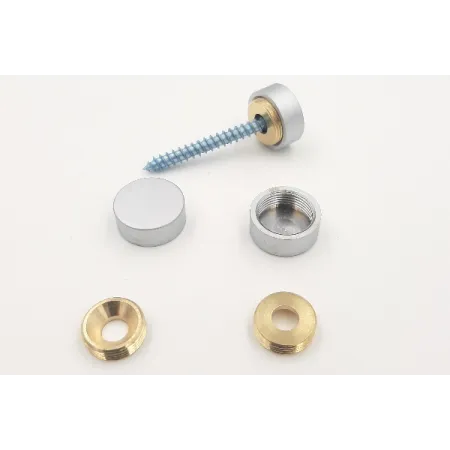 COPRIVITE D.15 mm CROMO-SATINATO -PROMO