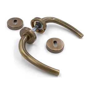 MANIGLIA GPB MILENA RB8 BRONZATO