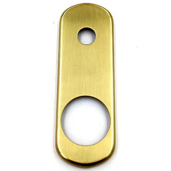 PLACCA GPB FORO DEFENDER D.50 OTTONE LUCIDO