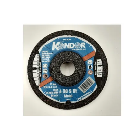 DISCO ABRASIVO KONDOR PER FERRO D.125X3.2X22 mm