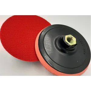 PLATORELLO VELCRATO LEMAN PER SMERIGLIATRICE D.125 mm/ M14