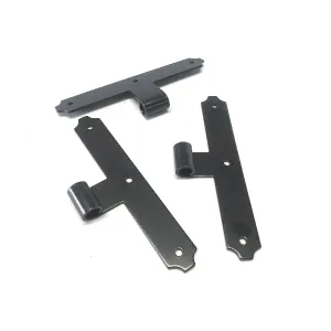 FERRO A ""T"" MANFREDI VERNICIATO NERO