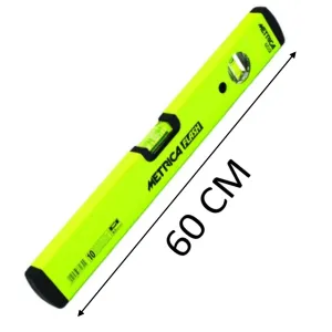 LIVELLA METRICA FLASH GIALLA 2 FIALE CM.60 -PROMO-