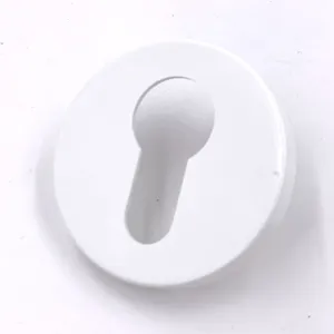 BOCCHETTA OLIVARI TONDA YALE BIANCA