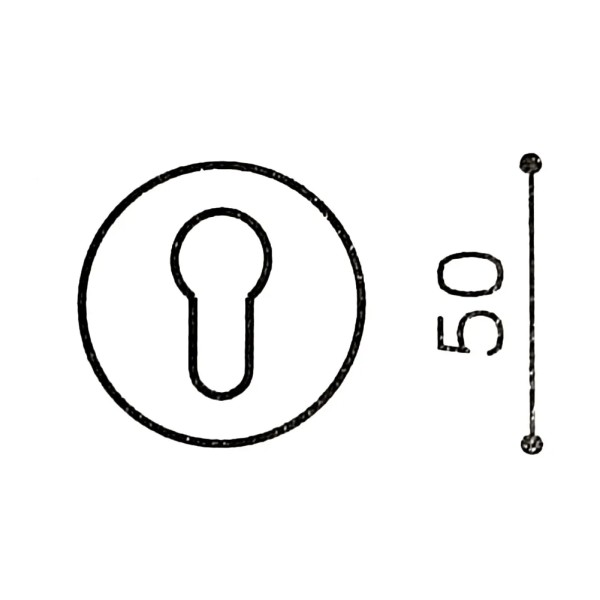 BOCCHETTA OLIVARI TONDA YALE BIANCA