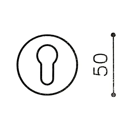 BOCCHETTA OLIVARI TONDA YALE BIANCA