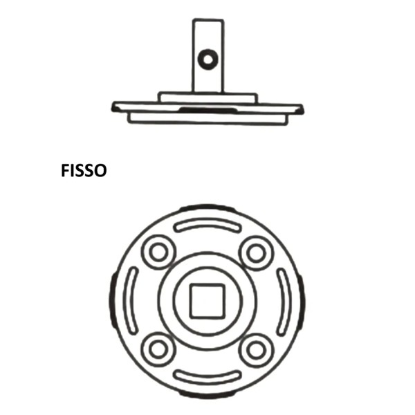 PARTICOLARE OLIVARI FISSO 9510 ( X  NYLON )