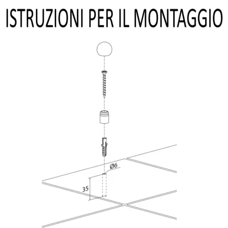 FERMAPORTA OLIVARI STILO CROMO OPACO