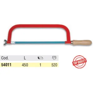 SEGHETTO OMMA DA FERRO 12" CON MANICO IN LEGNO