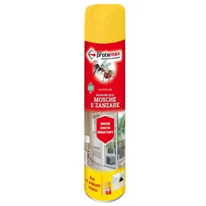 INSETTICIDA PER MOSCHE E ZANZARE BOMBOLETTA SPRAY 500 ML PROTEMAX -OFFERTA-