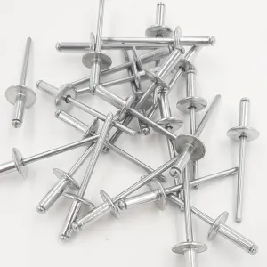 RIVETTO in ALLUMINIO a TESTA LARGA 4.8X16 mm