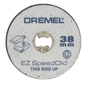 DISCHI DREMEL RINFORZATI DA TAGLIO DIAM. 38 MM ( 5 PZ )