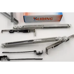 KIT SCORREVOLE SLIDING mod.COLIBRI' BAIONETTA + 2 DECELERATORI